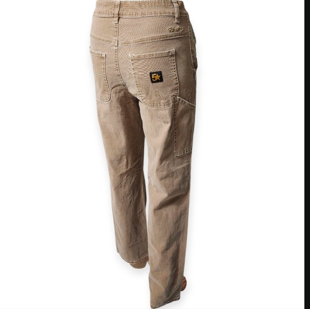 Five Star General Khaki Pants Women’s Stretch Cotton Straight Leg . Size 24 - Picture 4 of 8